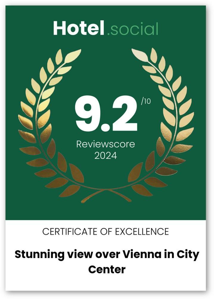 Stunning View Over Vienna In City Center Daire Dış mekan fotoğraf